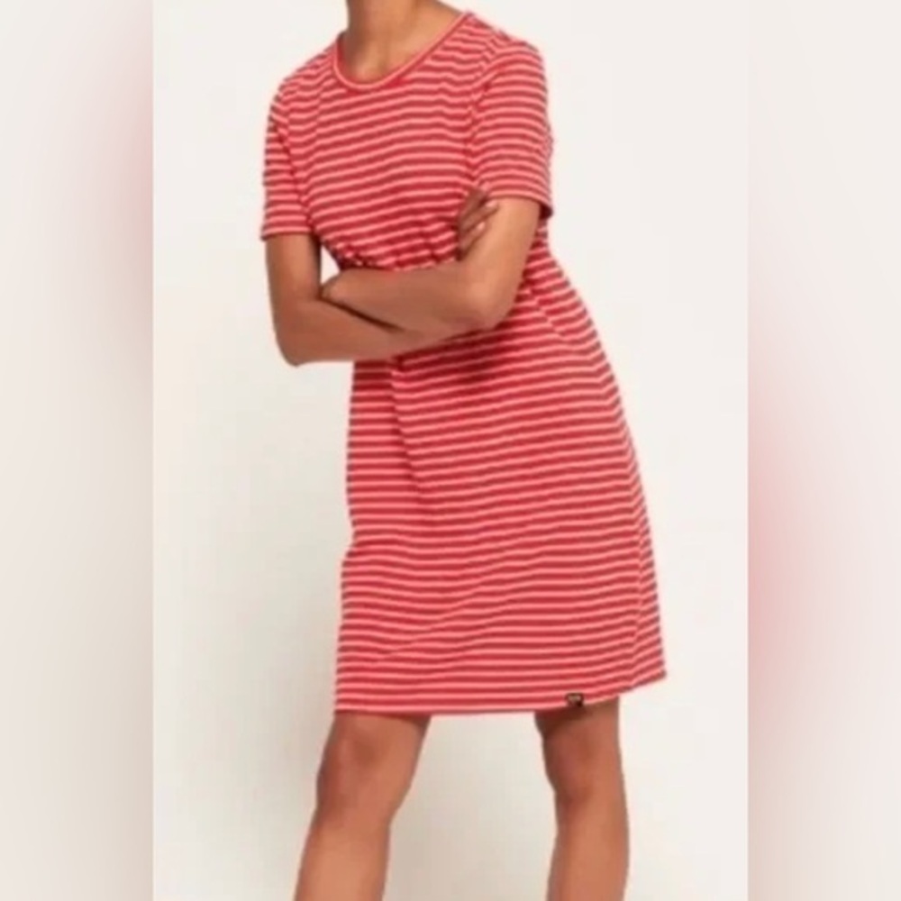 Superdry Edison Striped Ottoman Dress Size 8